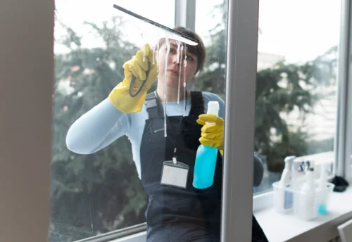 Nettoyage de vitres intérieures et extérieures à Ribaute